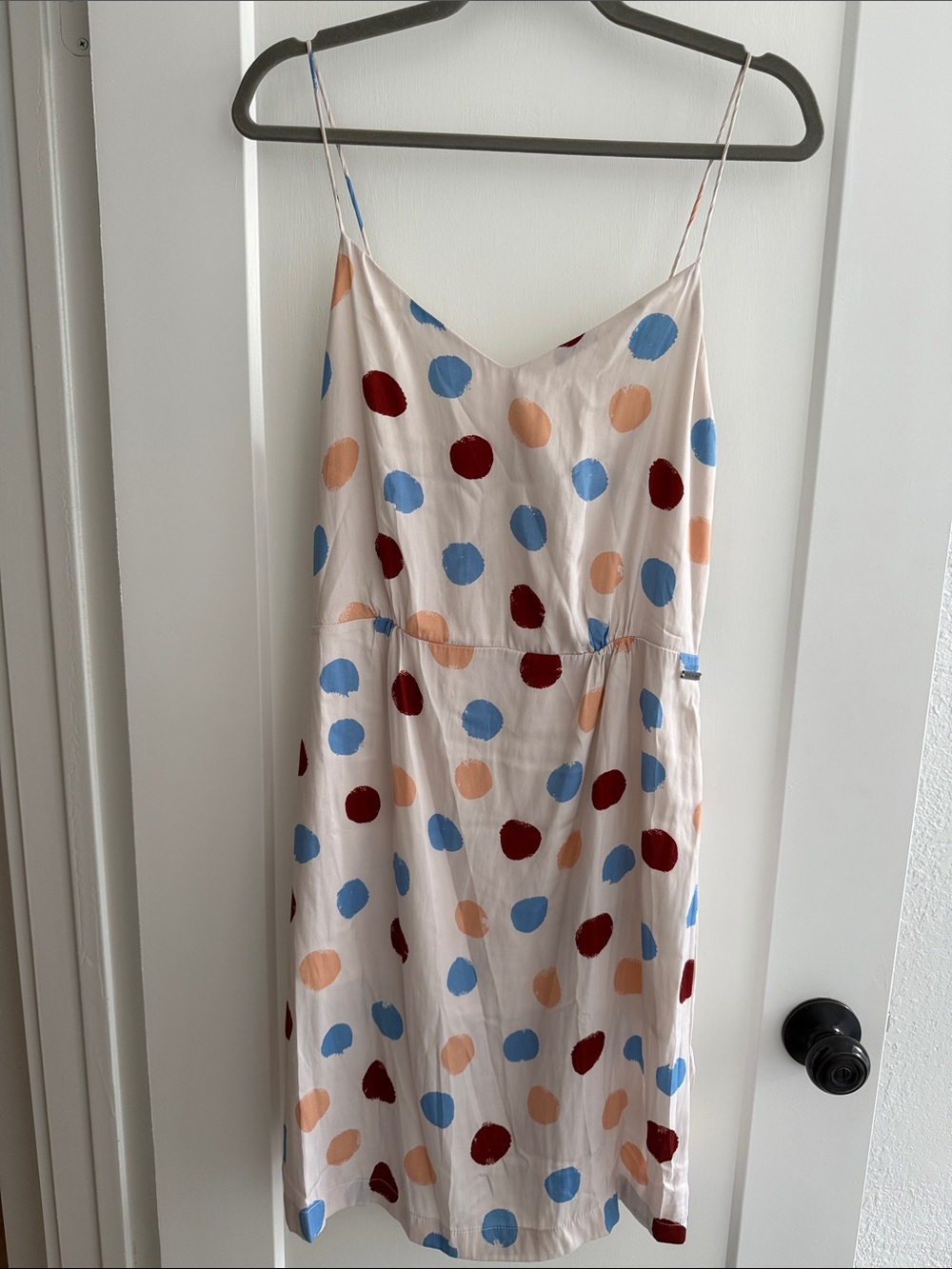 Pepe Jeans Polka Dot Slip Dress NWOT Size M